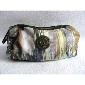 Kipling Autumn Striped Small Cosmetic Bag/Pouch